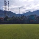 Lapangan Sepakbola dengan View 'Menakjubkan' di Garut