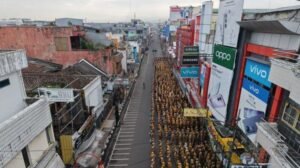 Pemda Garut Gelar Apel Pagi di Pusat Perbelanjaan