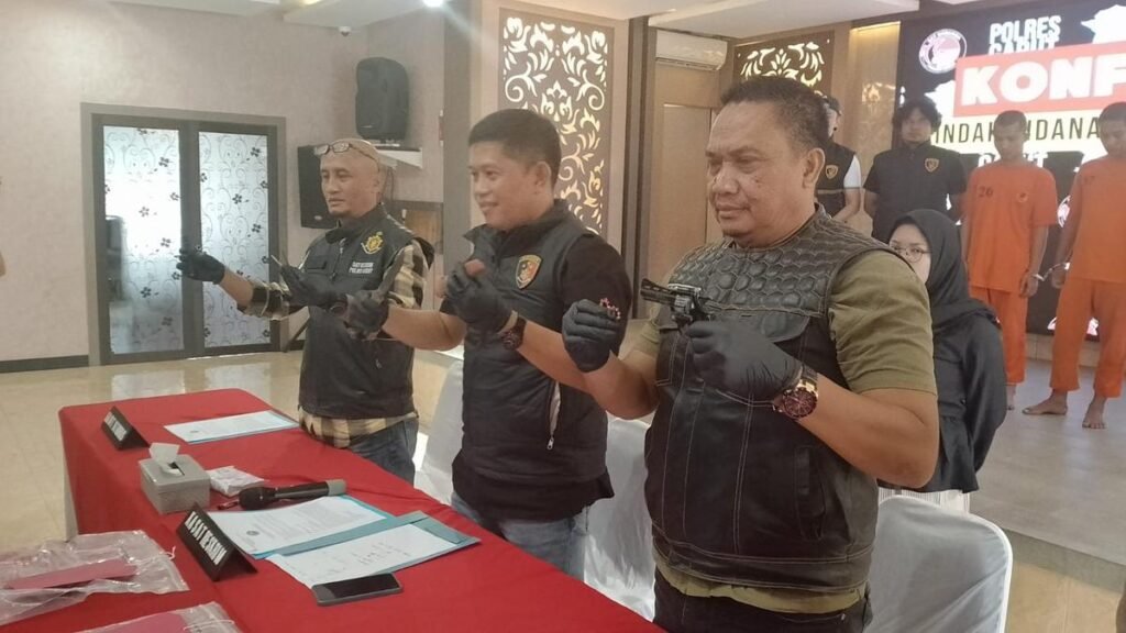 Modal Senpi Mainan Sindikat Residivis Curanmor di Garut