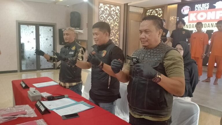 Modal Senpi Mainan Sindikat Residivis Curanmor di Garut