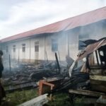 Asrama Santri Ponpes Darul Abror Garut Hangus Dilalap Api