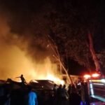 Kebakaran Hebat di Desa Pananjung