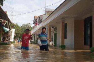 Banjir Sungai Cimanuk Rendam Puluhan Rumah