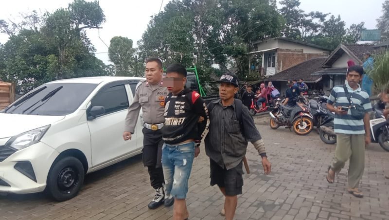 Polsek Cisewu Amankan Dua Pencuri Motor di Garut